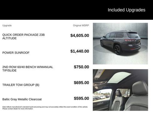 Used 2023 Jeep Grand Cherokee L Altitude image 4