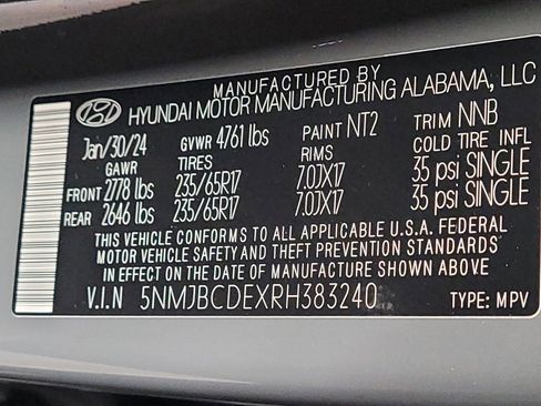 Used 2024 Hyundai Tucson SEL image 33