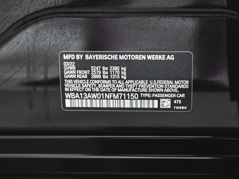 Used 2022 BMW M440i xDrive Gran Coupe w/ Premium Package AWD/4WD image 15