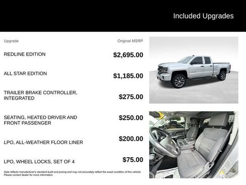 Used 2018 Chevrolet Silverado 1500 LT w/ Redline Edition AWD/4WD image 5