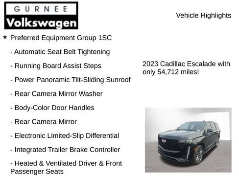 Used 2023 Cadillac Escalade Sport AWD/4WD image 7