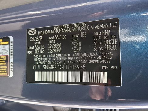 New 2026 Hyundai Santa Fe SEL image 11