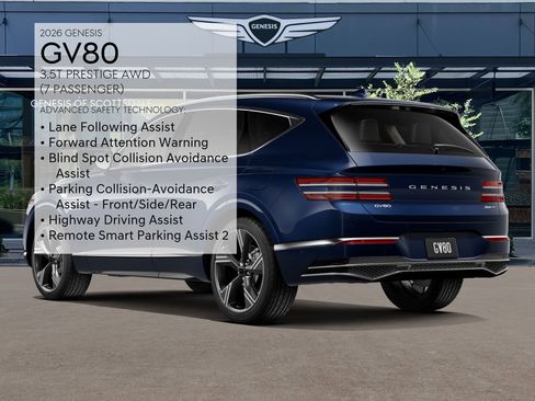 New 2026 Genesis GV80 3.5T Prestige image 7