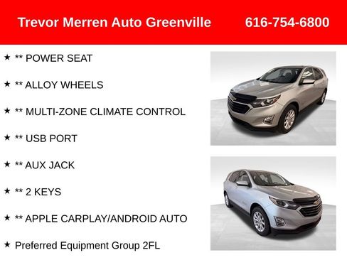 Used 2021 Chevrolet Equinox LT w/ Driver Convenience Package image 14