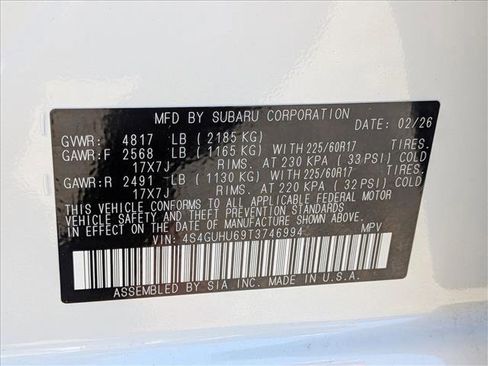 New 2026 Subaru Crosstrek 2.5i Wilderness AWD/4WD image 19