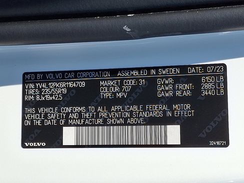 Certified 2024 Volvo XC90 B5 Core w/ Protection Package Premier image 26