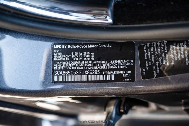 Used 2016 Rolls-Royce Wraith RWD image 66