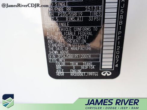 Used 2023 INFINITI QX50 Luxe image 41