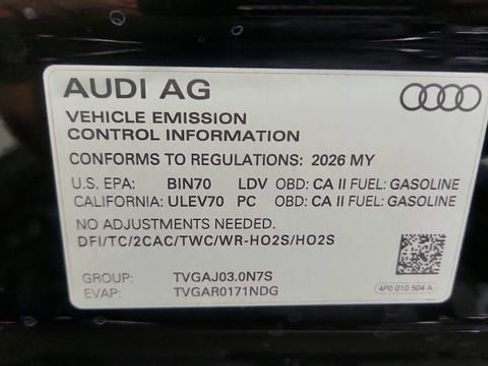 Used 2026 Audi A6 Prestige w/ Prestige Package AWD/4WD image 81