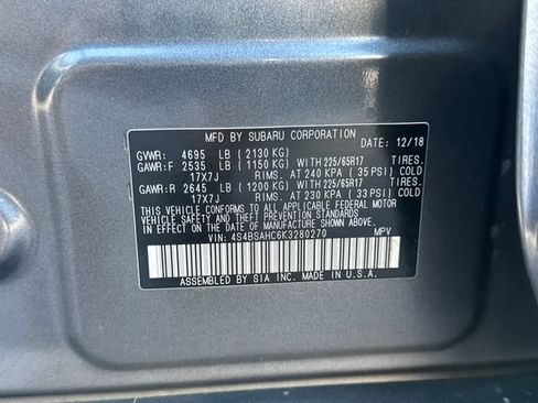 Used 2019 Subaru Outback 2.5i Premium AWD/4WD image 36