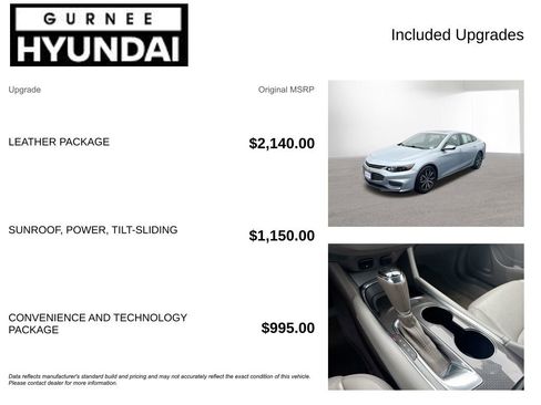 Used 2017 Chevrolet Malibu LT w/ Leather Package image 4