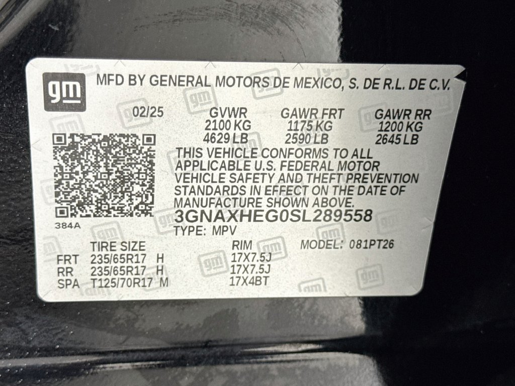 Used 2025 Chevrolet Equinox LT w/ Convenience Package II FWD image 38