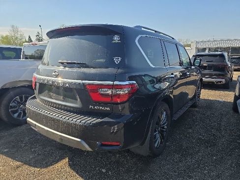 Used 2022 Nissan Armada Platinum w/ Captain's Chairs Package AWD/4WD image 7