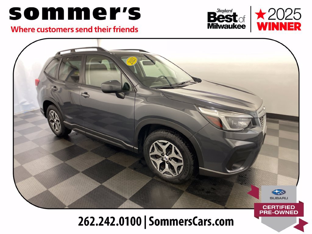 Certified 2021 Subaru Forester Premium w/ Popular Package #1 AWD/4WD image 9