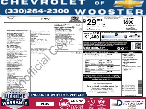 Used 2020 Nissan Rogue S w/ Special Edition Package image 16