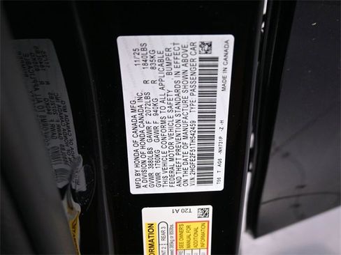 New 2026 Honda Civic Sport image 4