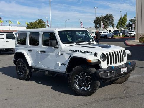 Used 2023 Jeep Wrangler Unlimited Rubicon 4xe w/ Cold Weather Group AWD/4WD image 2