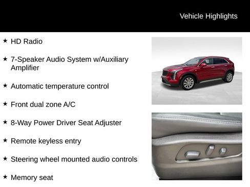 Certified 2022 Cadillac XT4 Premium Luxury w/ Enhanced Visibility Package AWD/4WD image 18