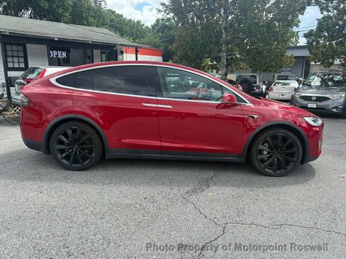Used 2021 Tesla Model X Long Range AWD/4WD image 4