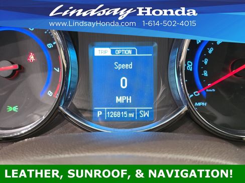 Used 2016 Chevrolet Cruze LTZ w/ Sun, Sound and Sport Package image 12