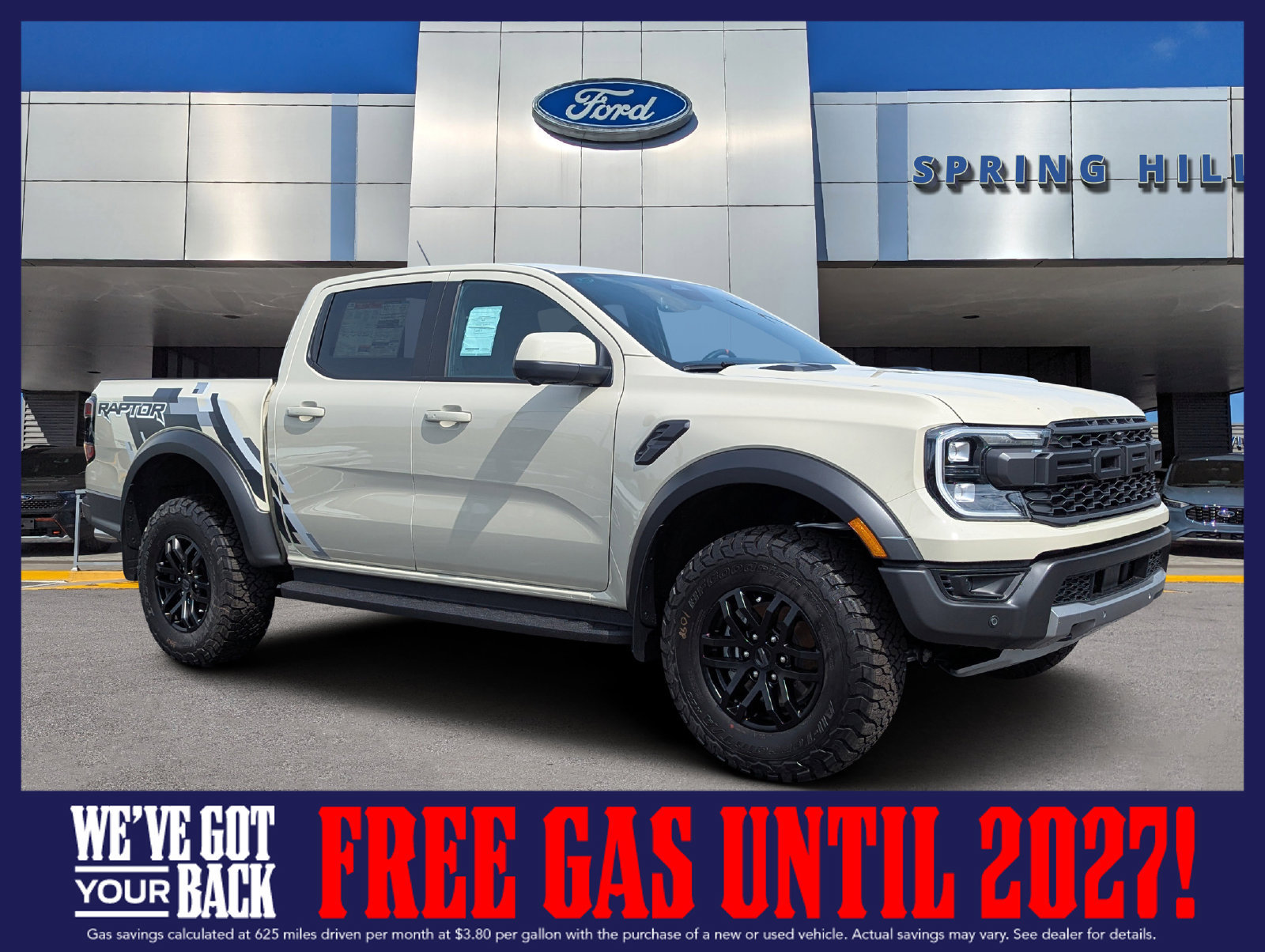 New 2026 Ford Ranger Raptor AWD/4WD image 1