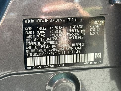 Used 2019 Honda HR-V LX image 27