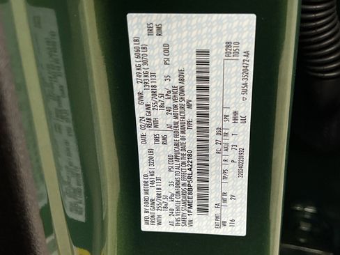 Used 2024 Ford Bronco Outer Banks image 34