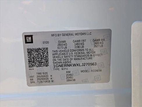 Used 2020 Chevrolet Traverse High Country w/ LPO, Floor Liner Package FWD image 26