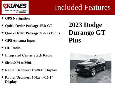 Used 2023 Dodge Durango GT image 3