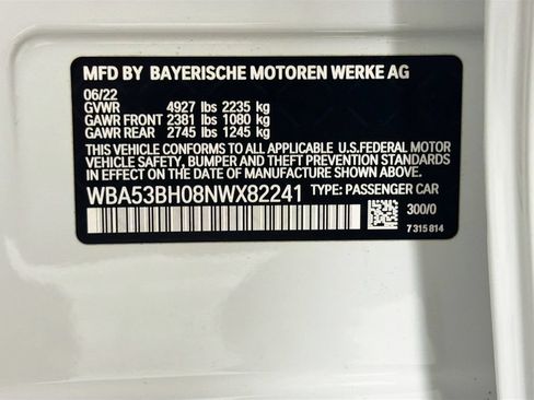 Used 2022 BMW 530i w/ M Sport Package RWD image 33