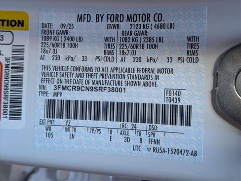 New 2025 Ford Bronco Sport Outer Banks image 16