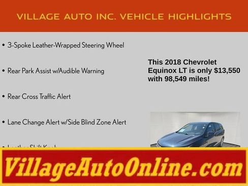 Used 2018 Chevrolet Equinox LT AWD/4WD image 32
