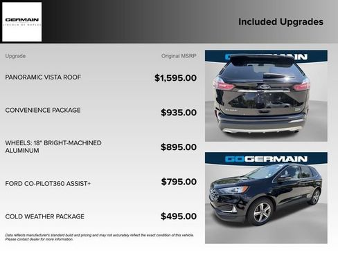 Used 2020 Ford Edge SEL w/ Convenience Package AWD/4WD image 19