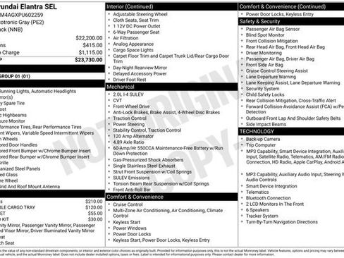 Used 2023 Hyundai Elantra SEL image 10