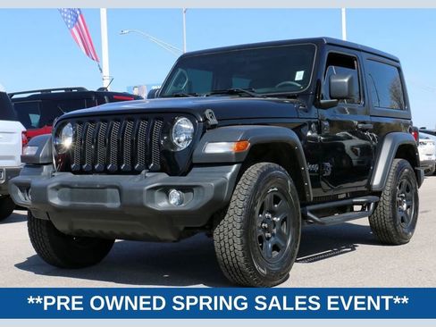 Used 2022 Jeep Wrangler Sport AWD/4WD image 1