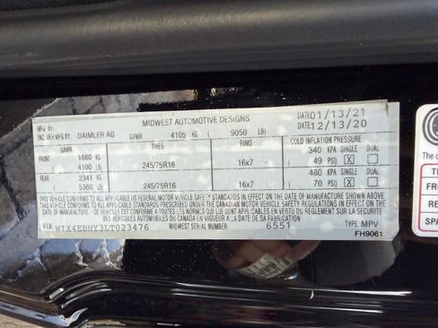 Used 2020 Mercedes-Benz Sprinter 2500 image 73