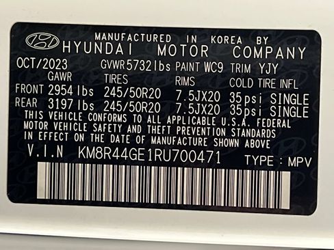 Used 2024 Hyundai Palisade SEL w/ Premium Package FWD image 87