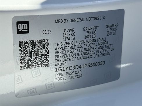 Certified 2023 Chevrolet Corvette Stingray Premium Conv w/ Z51 Performance Package image 33