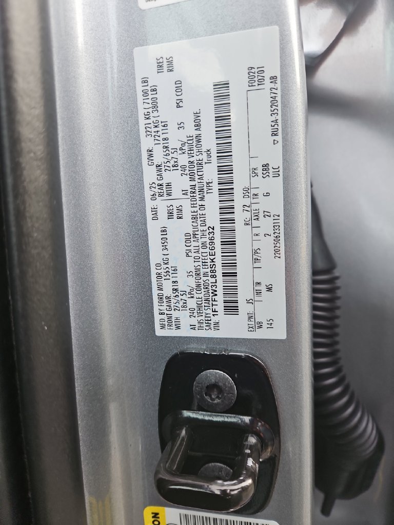 Used 2025 Ford F150 XLT w/ Equipment Group 301A Standard AWD/4WD image 29