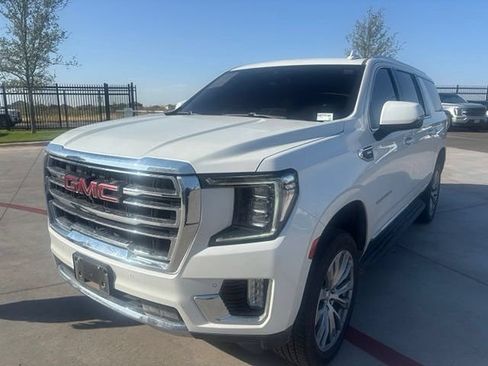 Used 2021 GMC Yukon XL SLT w/ SLT Luxury Plus Package RWD image 1