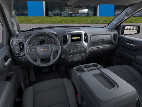New 2026 Chevrolet Silverado 1500 Custom w/ Turbomax Blackout Package AWD/4WD image 3