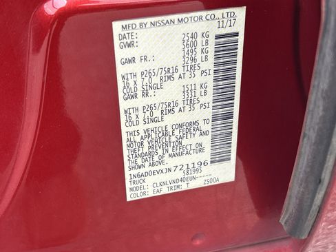 Used 2018 Nissan Frontier PRO-4X image 26