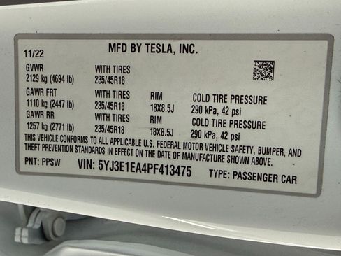 Used 2023 Tesla Model 3 Standard Range RWD image 25