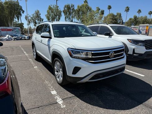 Used 2021 Volkswagen Atlas SE w/ Towing Package image 3