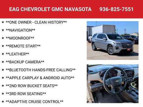 Used 2023 Chevrolet Traverse Premier w/ LPO, Floor Liner Package FWD image 4
