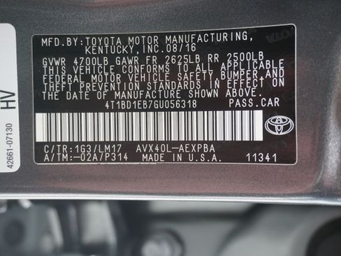 Used 2016 Toyota Avalon Limited w/ Toyota Safety Sense Package FWD image 34
