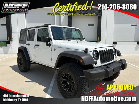 Used 2016 Jeep Wrangler Unlimited Sport w/ Connectivity Group AWD/4WD image 1