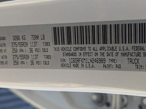 Used 2020 RAM 1500 Limited image 37