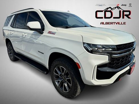 Used 2021 Chevrolet Tahoe Z71 w/ Rear Media and Nav Package AWD/4WD image 1