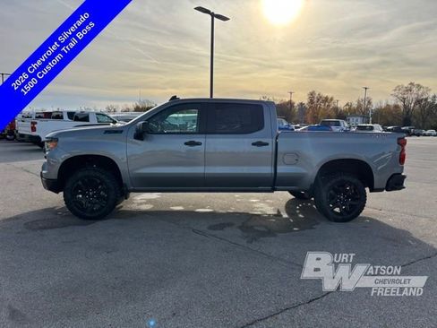 New 2026 Chevrolet Silverado 1500 Custom Trail Boss w/ LPO, Dark Essentials Package image 3
